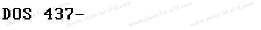 DOS 437字体转换